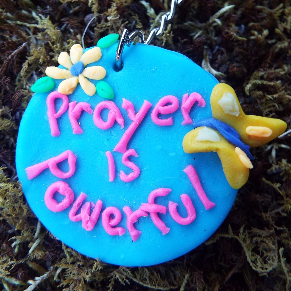 Spiritual key chain (prayer is powerful)